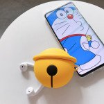 Wholesale Cute Design Cartoon Silicone Cover Skin for Airpod (1 / 2) Charging Case (Bell)